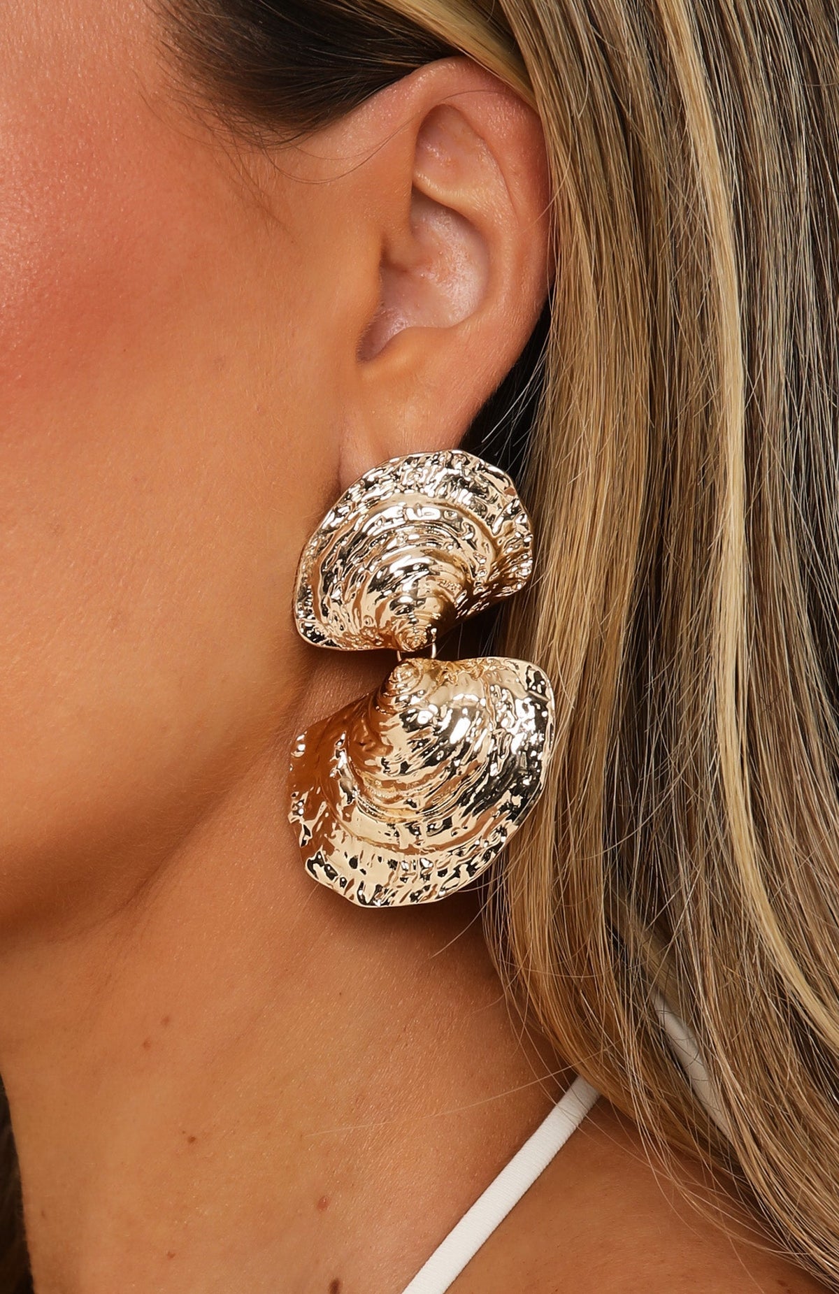 Parka Earrings Gold