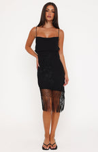 Best Thing You Ever Had Mini Dress Black