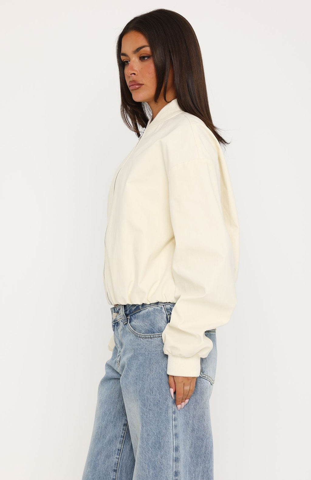 Thora Bomber Jacket Cream