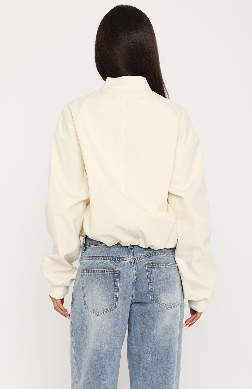Thora Bomber Jacket Cream