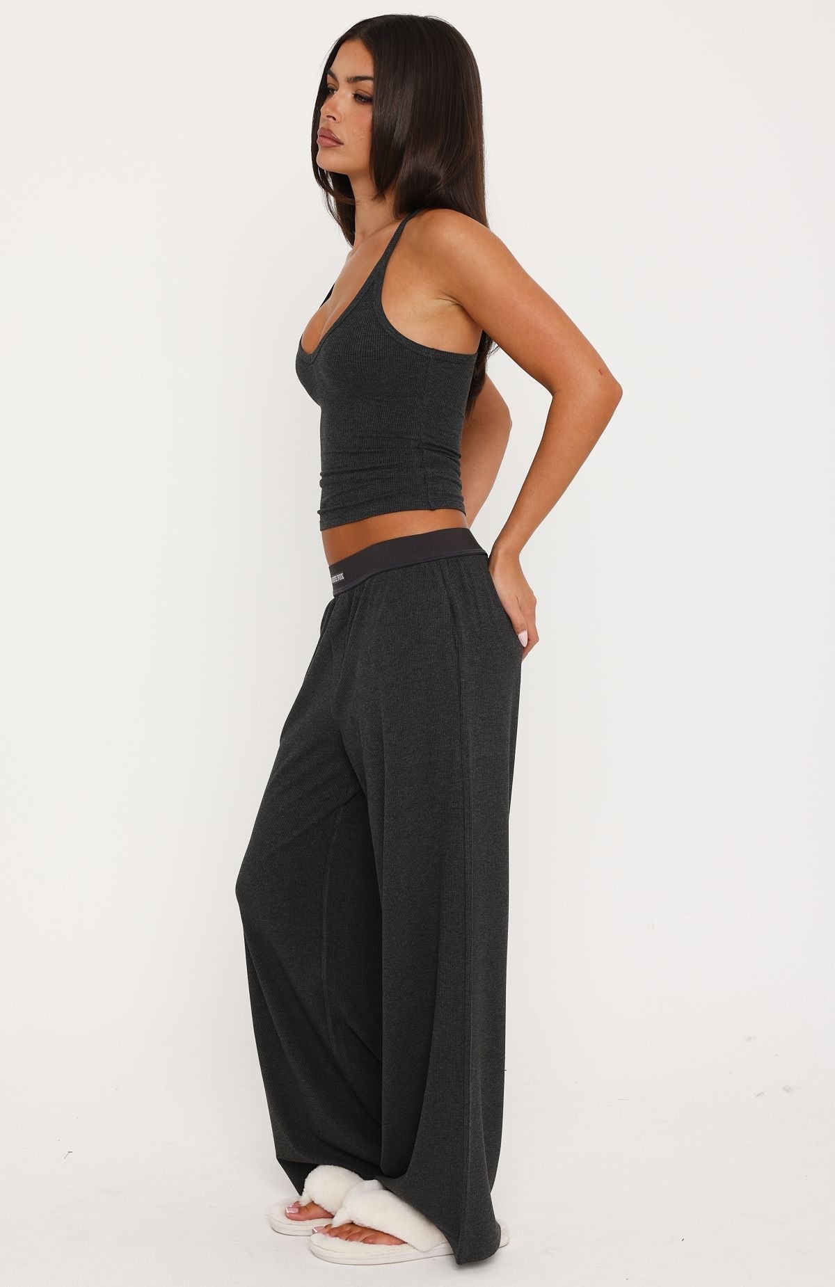 Snooze Mode Pyjama Pants Charcoal Marle