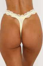 Sweetest Secret Lingerie Set Lemon