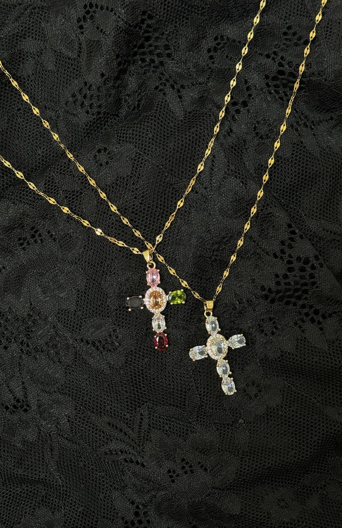 Gable Necklace Set Gold