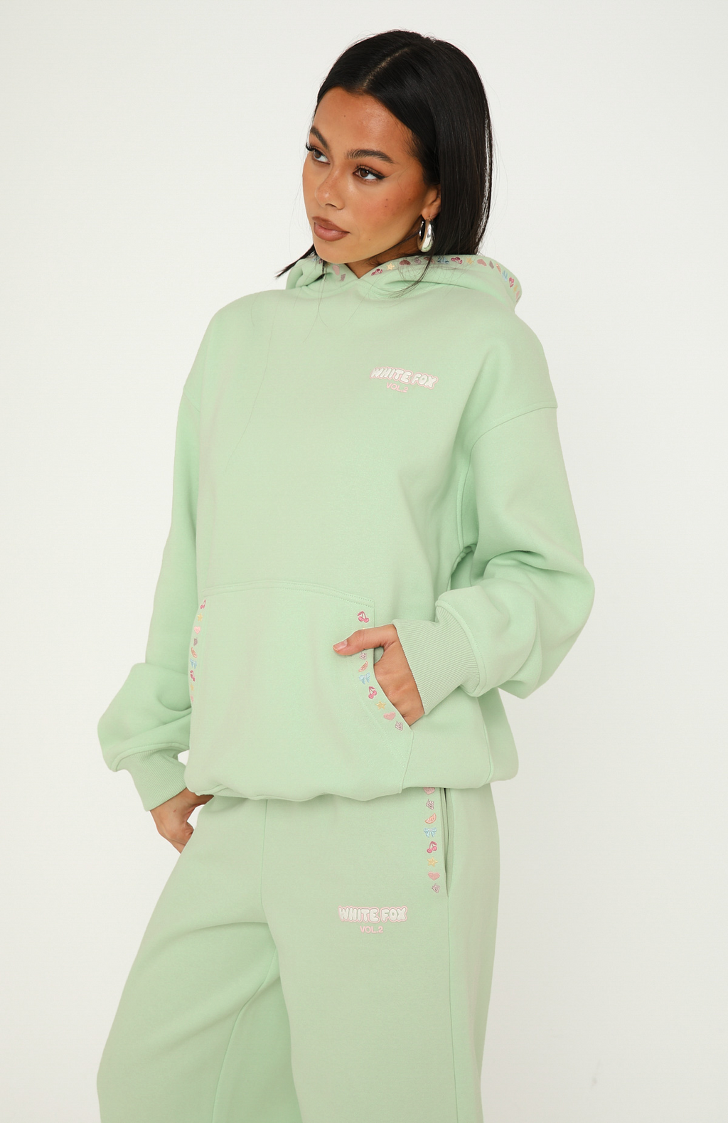 Vol. 2 Oversized Hoodie Mint