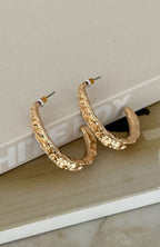 Fonz Earrings Gold
