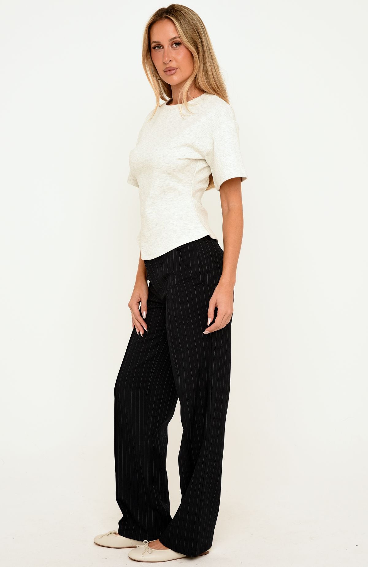 Still Winning Pants Navy Pinstripe