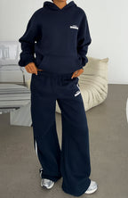 Studio 17 Spencer Oversized Hoodie Navy