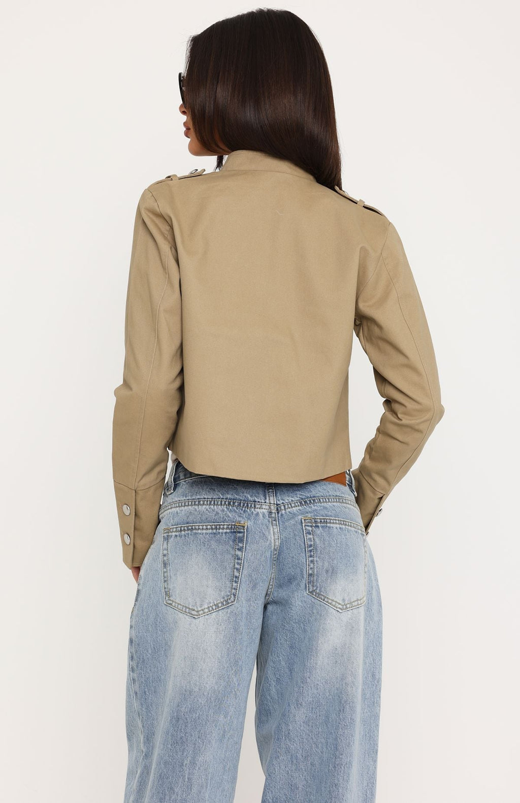 Vesper Military Jacket Tan