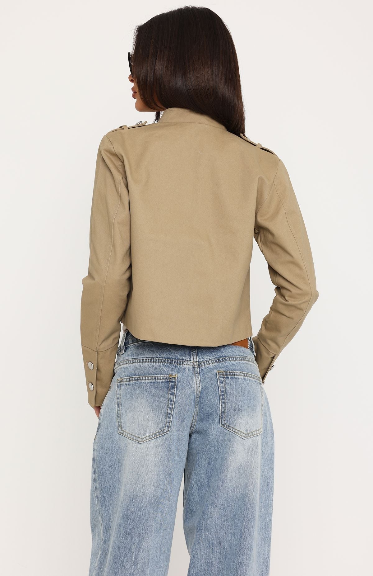 Vesper Military Jacket Tan