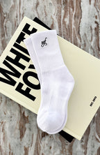 A Glimpse Socks White