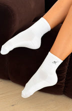 A Glimpse Socks White