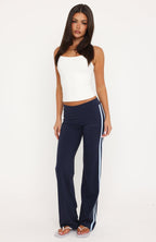 Almost Ready Straight Leg Pants Navy