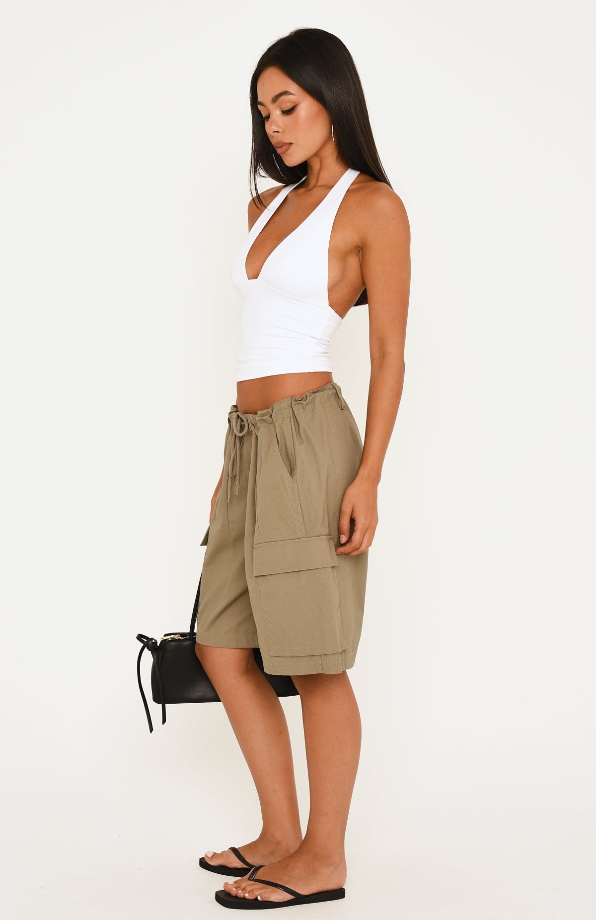 Always In Hindsight Cargo Shorts Khaki
