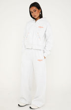 Vol. 2 Wide Leg Sweatpants Grey Marle