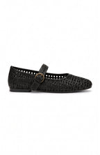 Enzo Ballet Flats Black PU