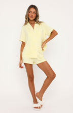 Comfort Coded Pyjama Set Lemon
