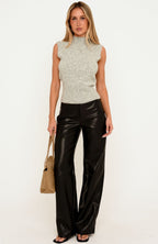 Comfy Life Knit Top Grey