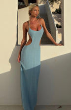 Solis Maxi Dress Baby Blue