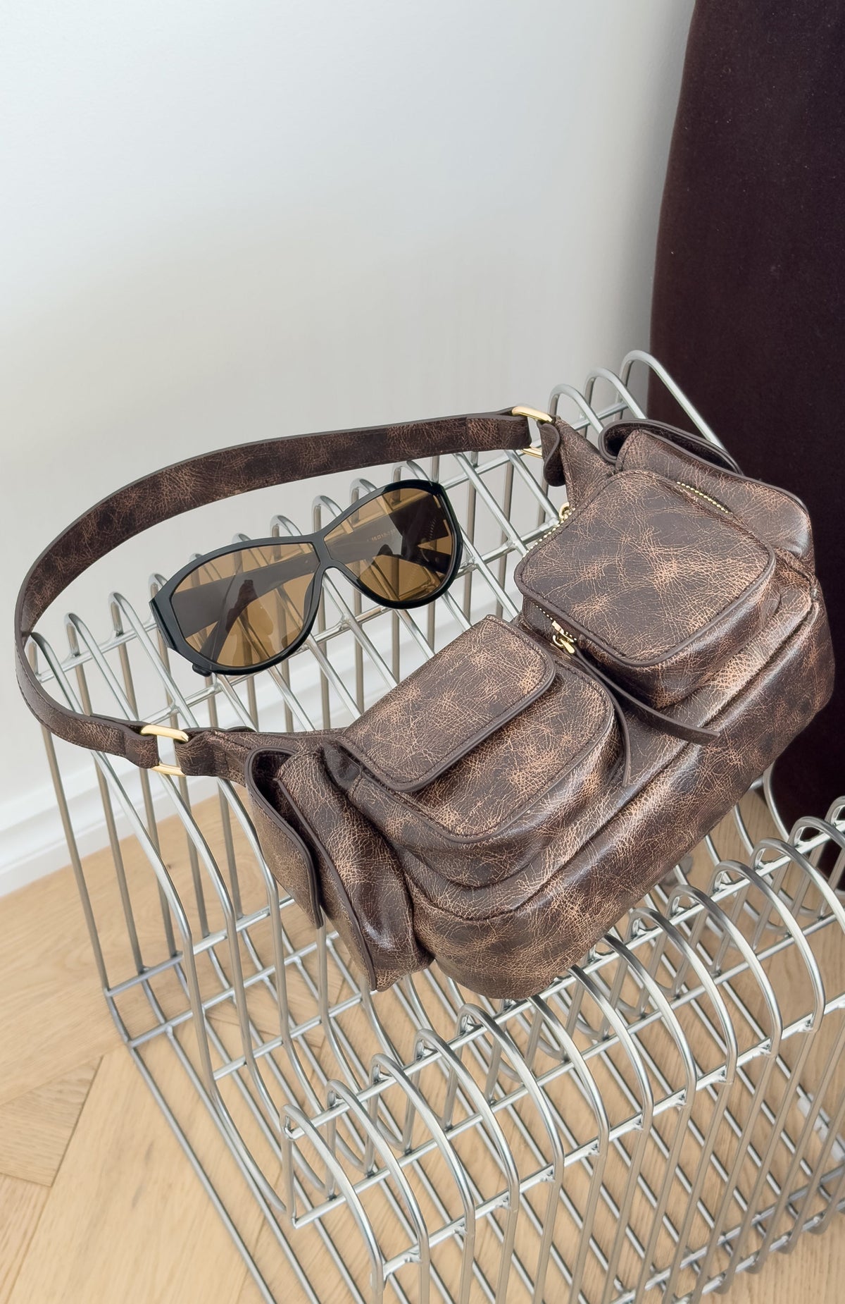 Kit Shoulder Bag Vintage Brown
