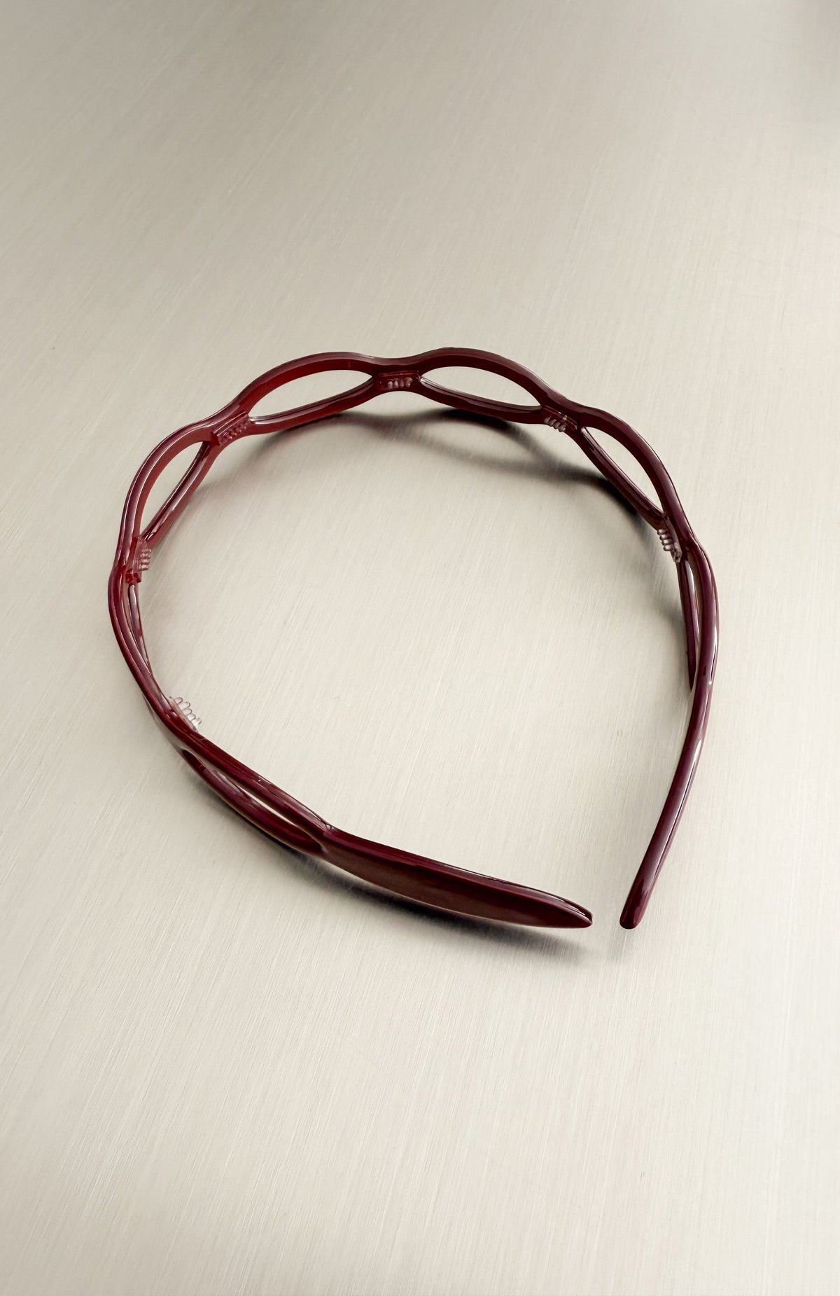 Louie Headband Burgundy