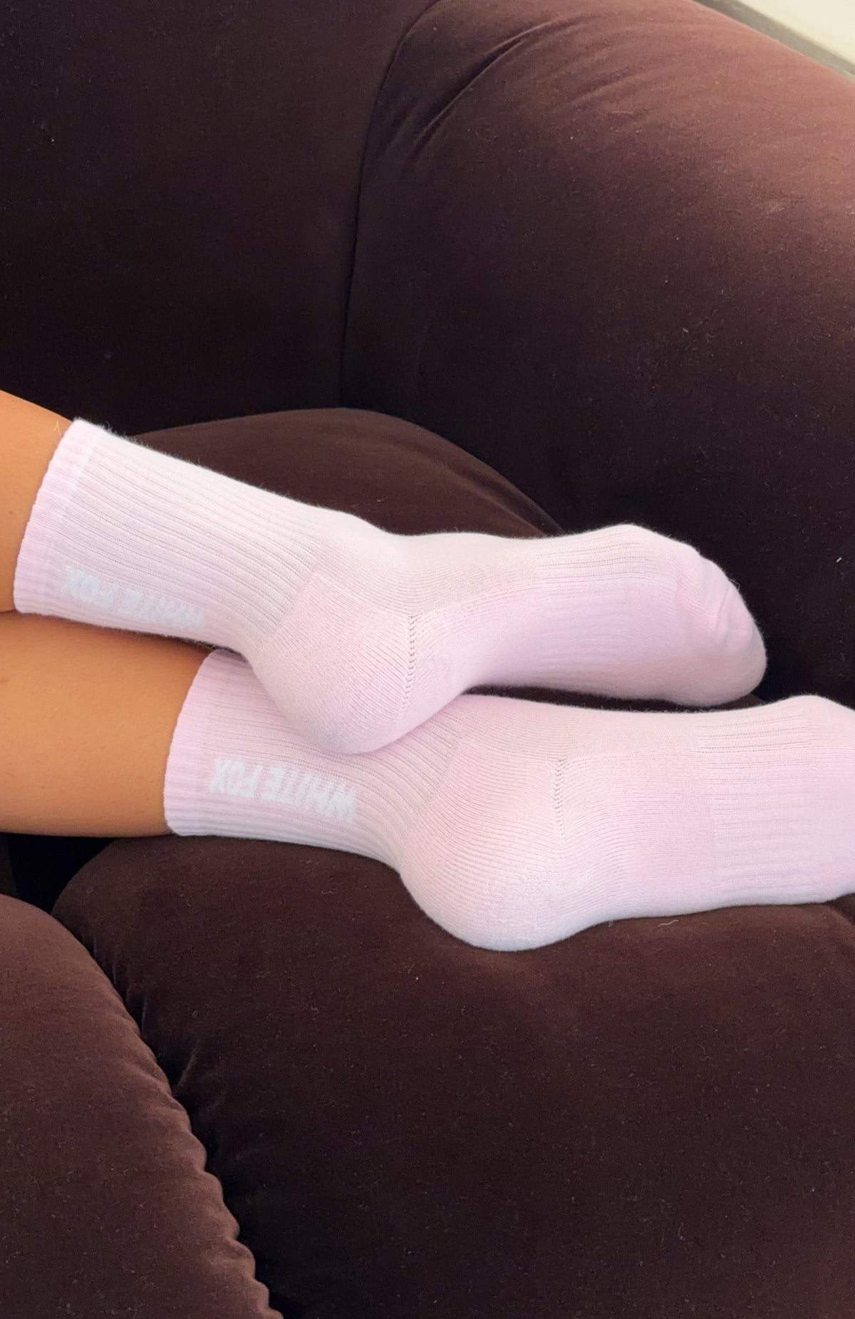 Next Round 3 Pack Socks White/Chocolate/Pink