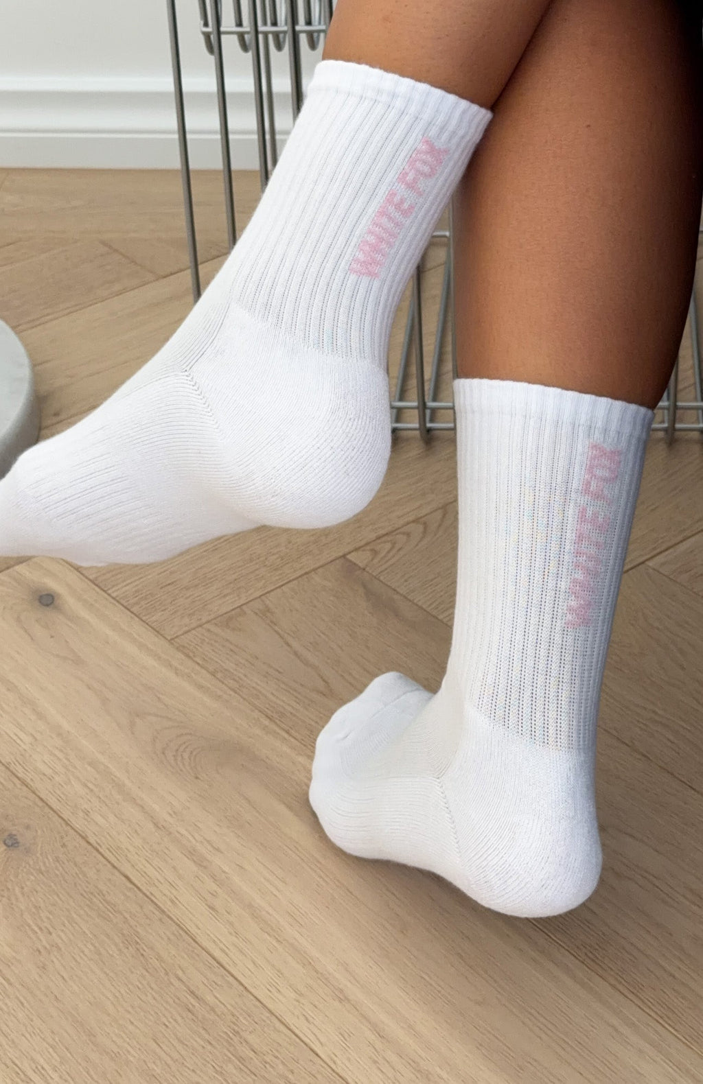Next Round 3 Pack Socks White/Chocolate/Pink