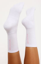 Next Round 3 Pack Socks White/Chocolate/Pink