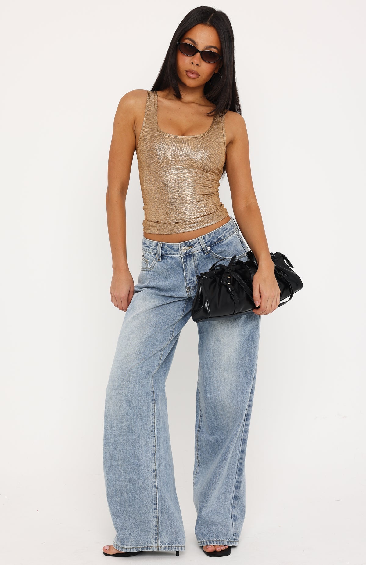 Simple Attraction Tank Top Bronze