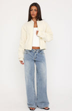 Thora Bomber Jacket Cream
