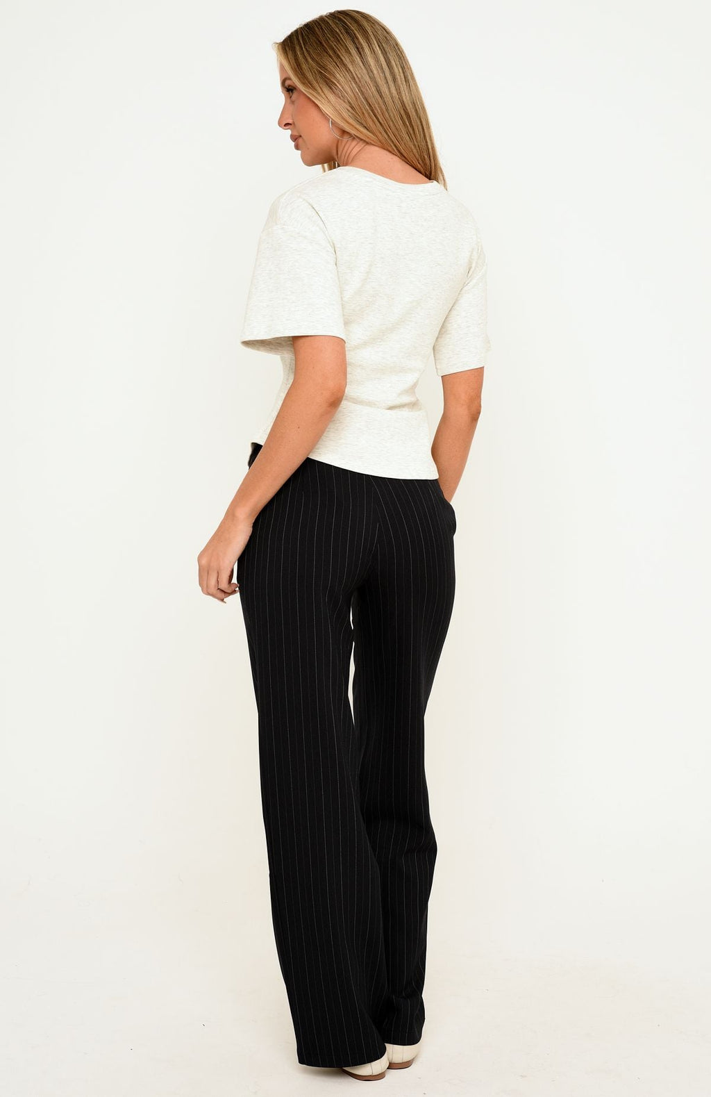 Still Winning Pants Navy Pinstripe
