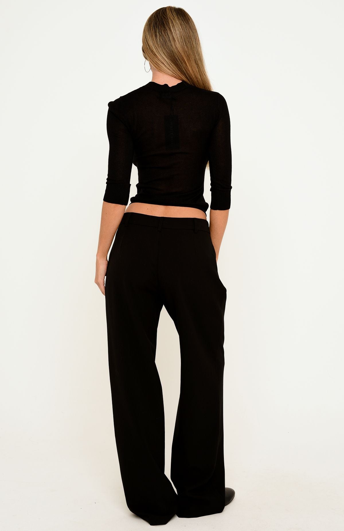 I Have No Notes Pants Black