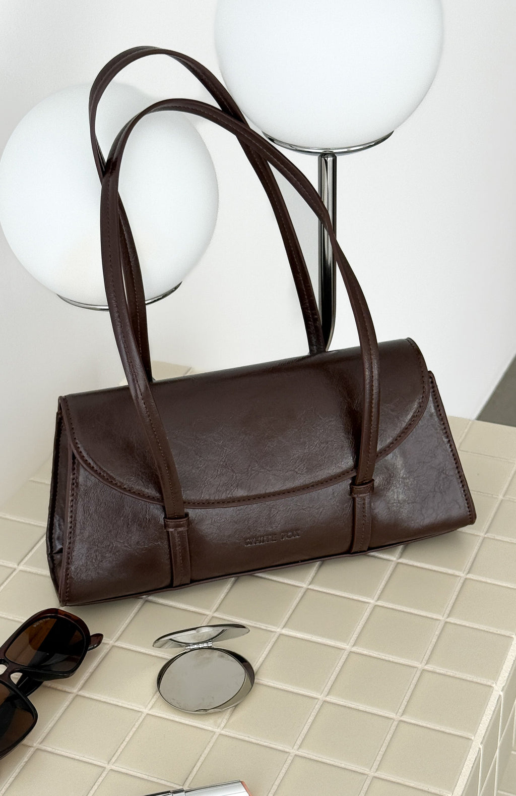 Valeria Shoulder Bag Chocolate