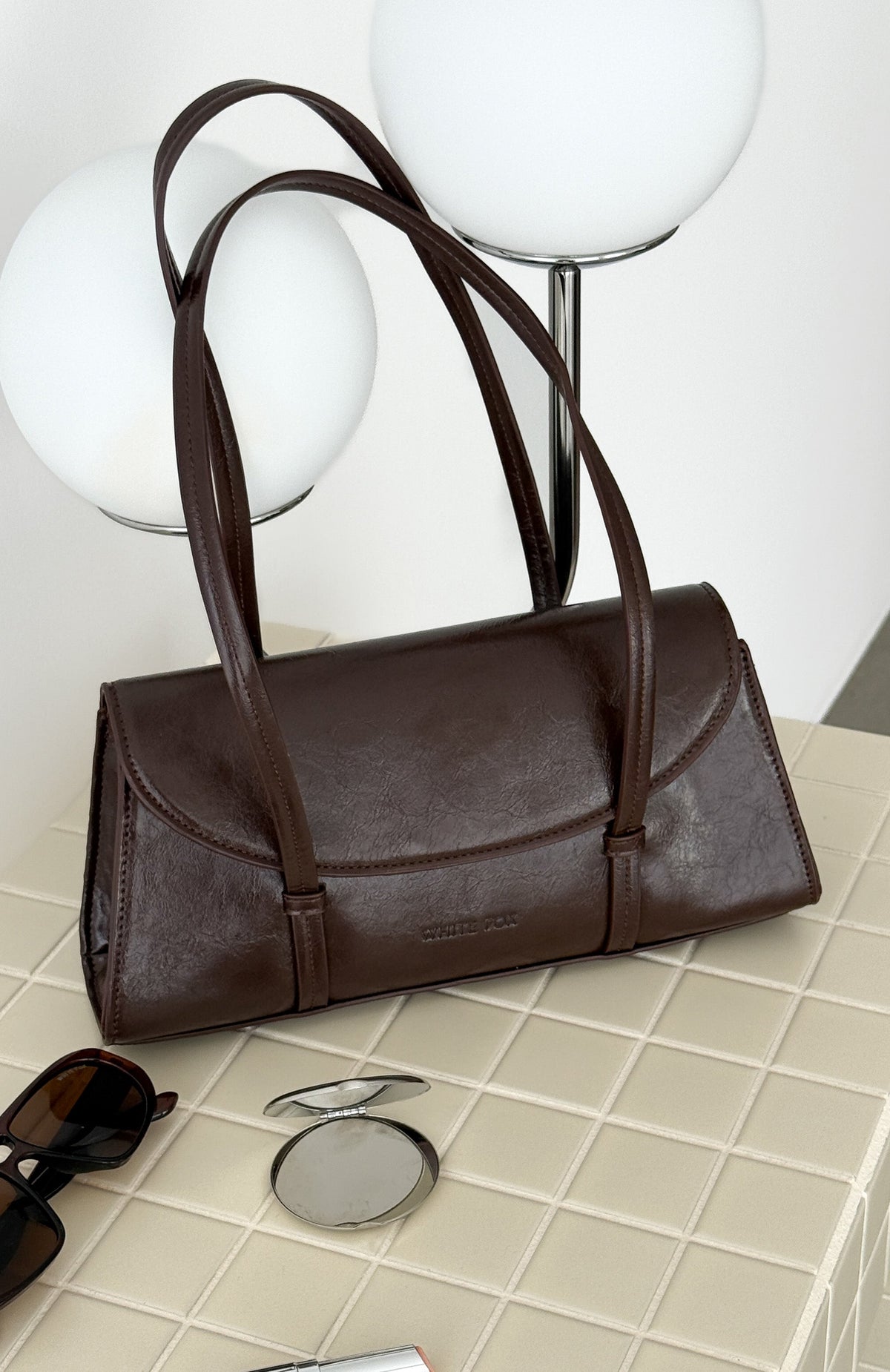 Valeria Shoulder Bag Chocolate