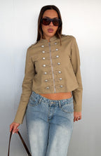 Vesper Military Jacket Tan