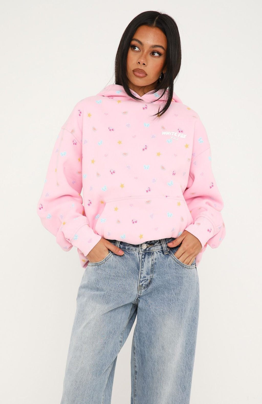 Vol. 2 Printed Oversized Hoodie Posy