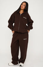 Core Classic Barrel Leg Sweatpants Chocolate