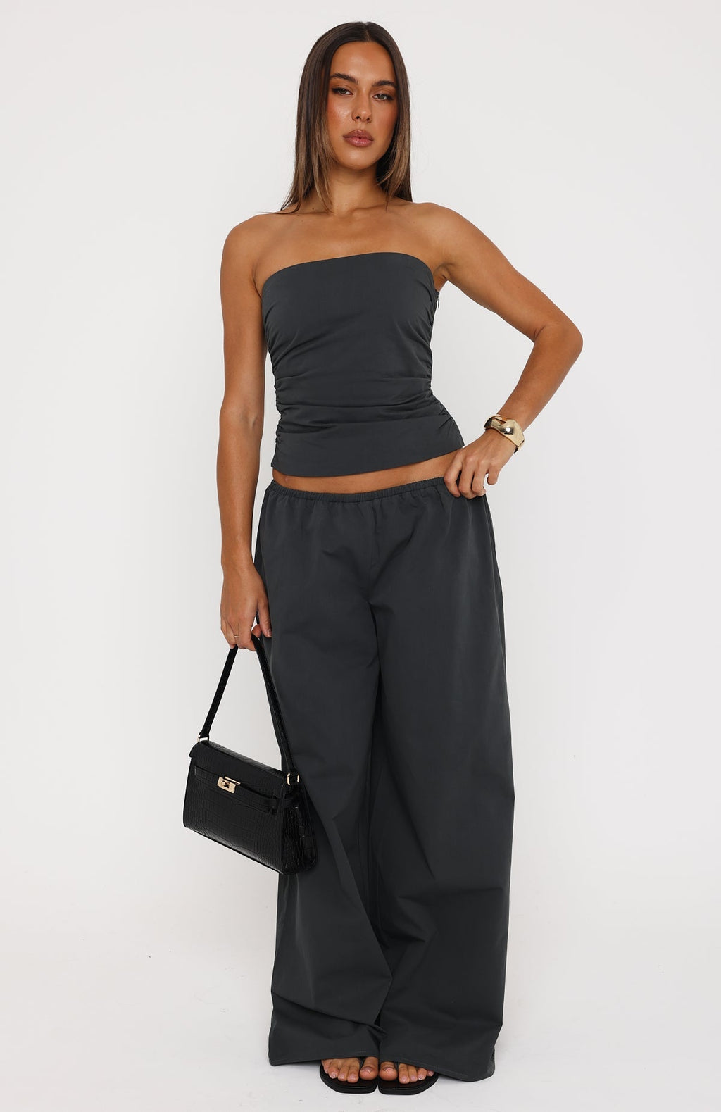 Just Like This Pants Slate