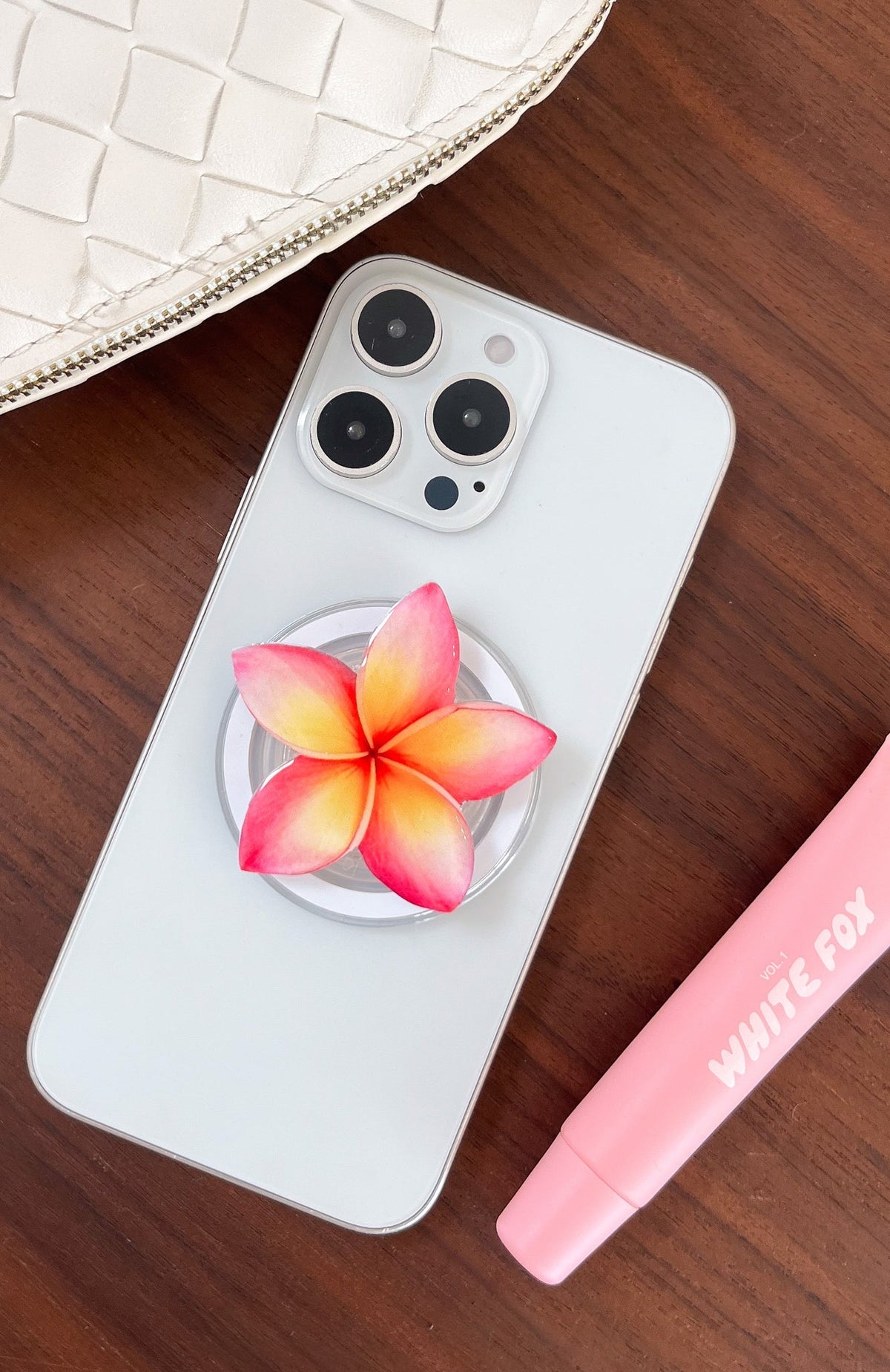 Kadence Magnetic Phone Grip Pink Frangipani