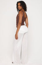 Make Me Live Pants White