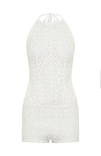 Misbehave Playsuit Off White