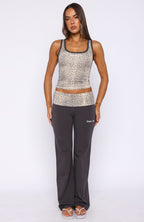 My Own Sunshine Tank Top Leopard Print