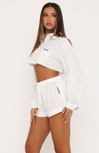 Off Duty Energy Shorts White