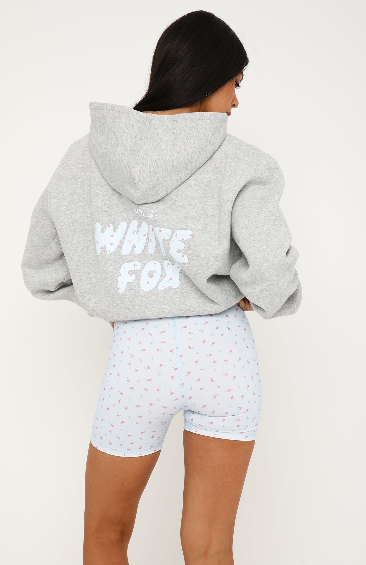 Offstage Printed Bike Shorts Blue Ditsy