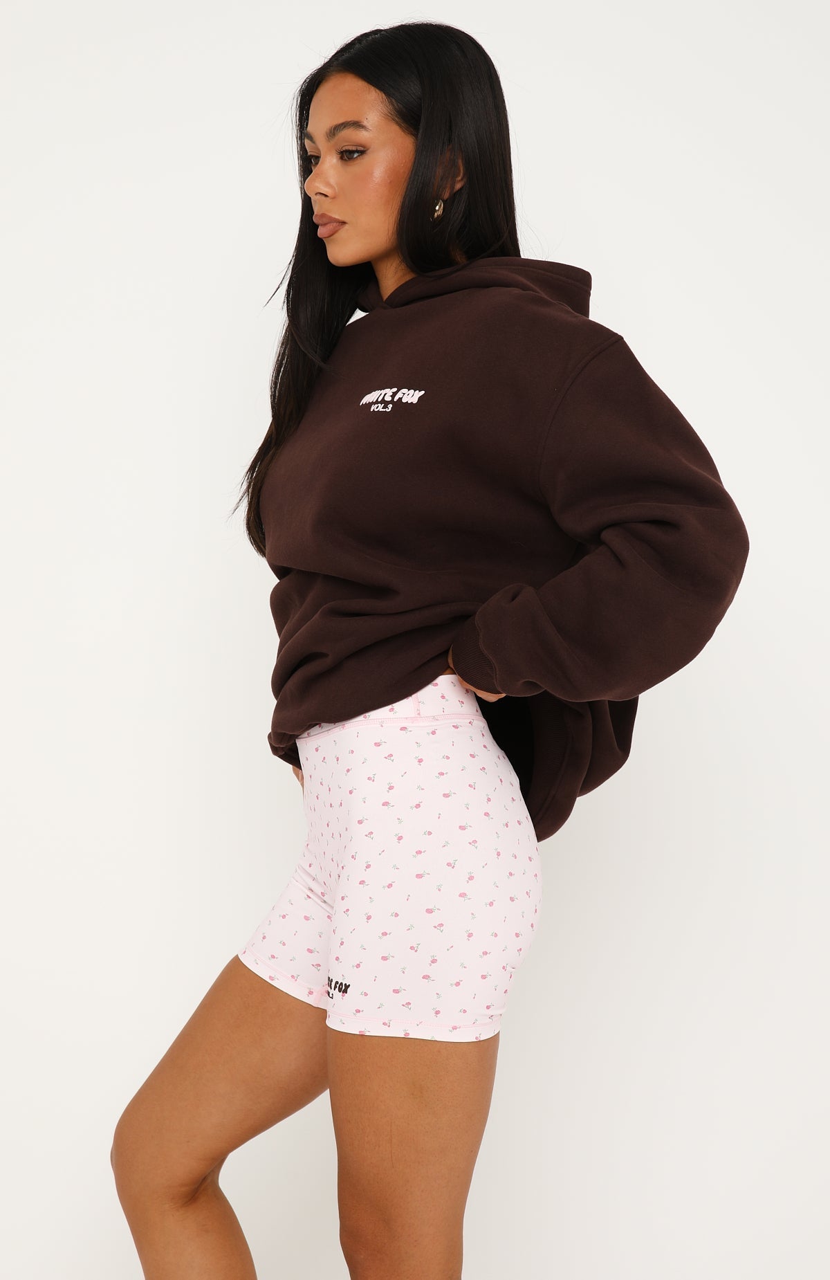 Offstage Printed Bike Shorts Pink Ditsy