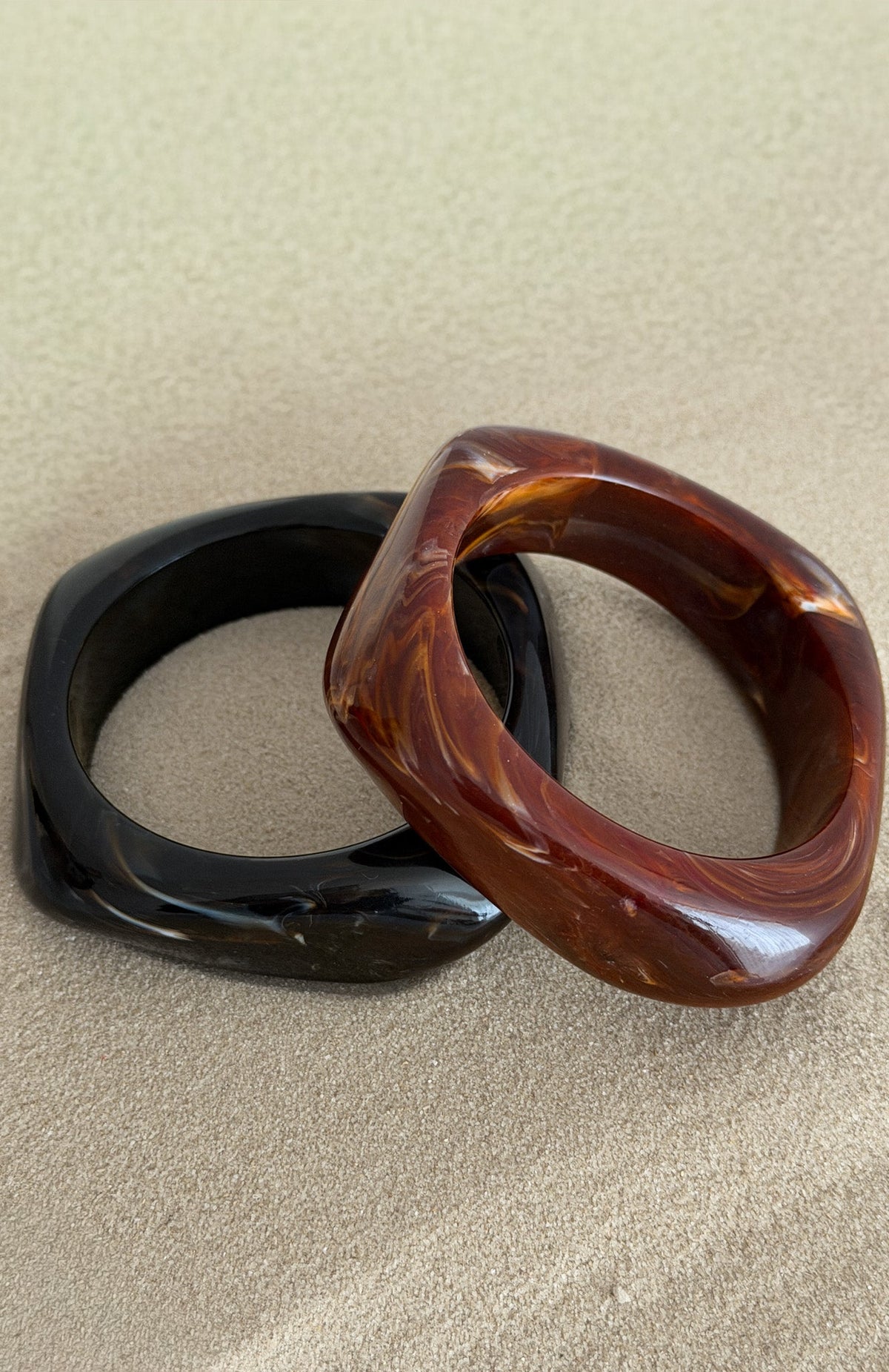 Paul Bracelet Set Choc/Caramel