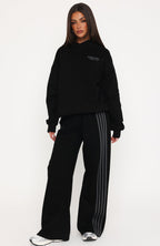 Release 15 Asalia Wide Leg Sweatpants Black