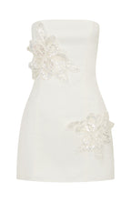 Rendezvous Strapless Mini Dress Cream