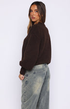 Sashi Knit Sweater Espresso