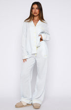 She's Got This Pyjama Pants Sky Blue Gingham