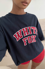 Starting Fresh Oversized Tee Navy